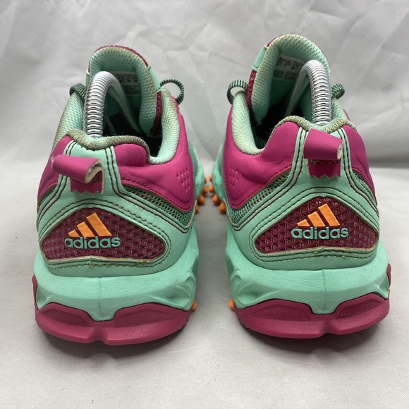 Adidas Vigor TR 4 D74004 Teal Pink Trail Running Shoes Womens Size 8.5US - Picture 6 of 10